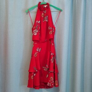 EUC Sz 0 Red BB Dakota Halter 👗